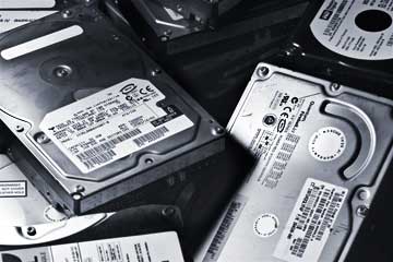 復旧ハードディスクの画像